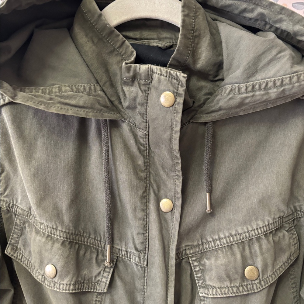 Talula Trooper Khaki Utility Jacket - Picture 3 of 9